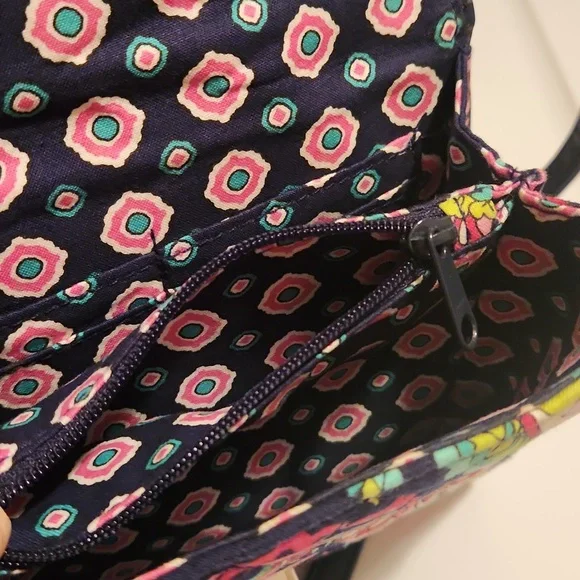 Vera Bradley Floral Crossbody Bag - Picture 5 of 10